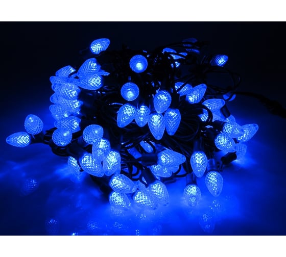 Светодиодная гирлянда FLESI ЯГОДКИ LED-PL-C7-8 -G-220V-18 -B 00475