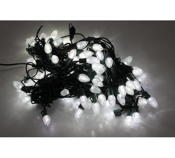 Светодиодная гирлянда FLESI ЯГОДКИ LED-PL-C7-8 -G-220V-18 -W 00518