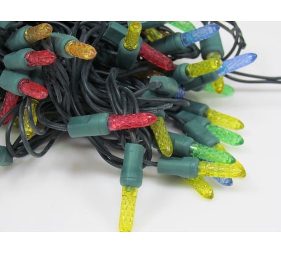 Светодиодная гирлянда FLESI КАПСУЛКИ LED-PL-M5-4 -220V-20 -RYOBG 00492