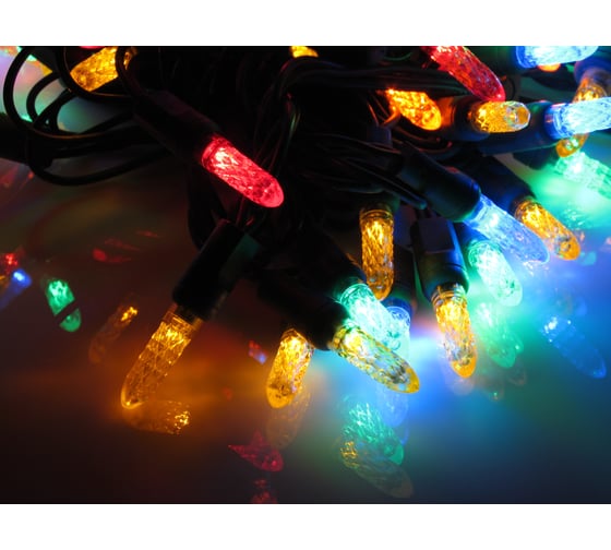 Светодиодная гирлянда FLESI КАПСУЛКИ LED-PL-M5-4 -220V-20 -RYOBG 00492