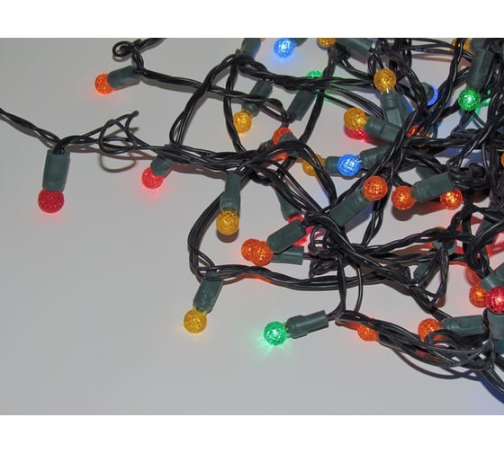 Светодиодная гирлянда FLESI ШАРИКИ LED-PL-G12-4 -G-240V-20 -M 00068