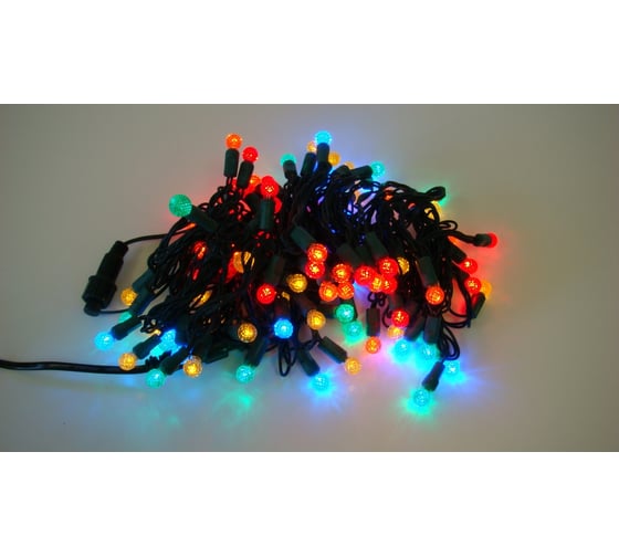 Светодиодная гирлянда FLESI ШАРИКИ LED-PL-G12-4 -G-240V-20 -M 00068