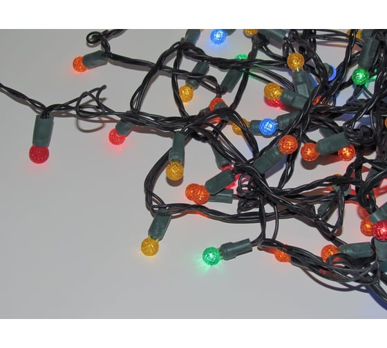 Светодиодная гирлянда FLESI ШАРИКИ LED-PL-G12-4 -G-240V-20 -M 00068