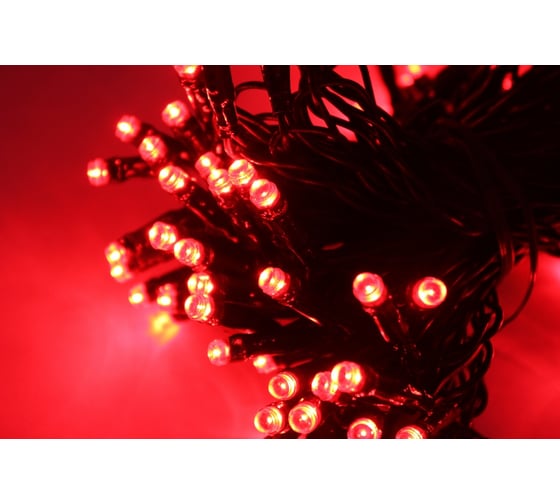 Светодиодная гирлянда FLESI НИТЬ LED-PL-100-10M-240V-R/BG 01079