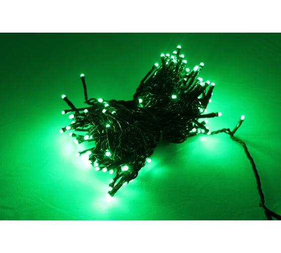 Светодиодная гирлянда FLESI НИТЬ LED-PL-100-10M-240V-G/BG 01081