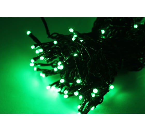 Светодиодная гирлянда FLESI НИТЬ LED-PL-100-10M-240V-G/BG 01081