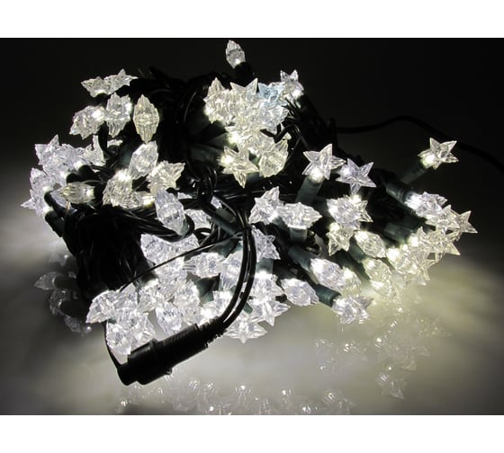 Светодиодная гирлянда FLESI ЗВЕЗДЫ LED-STAR-4 -220V-18 -WW/DG 00480