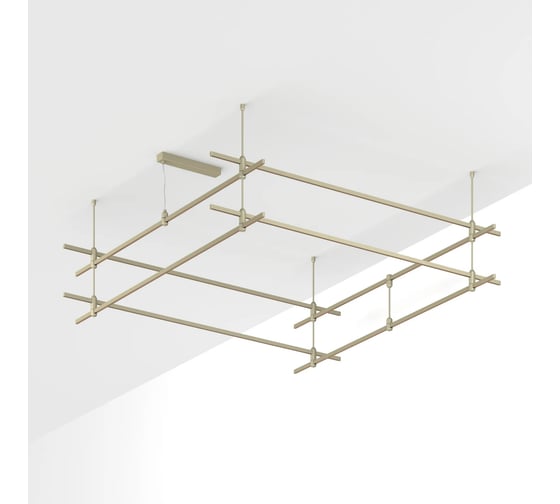 Трек Arlight ART-APRIORI-QUADRAT-2-ROD-400-2000x2000 1шт 054422 1