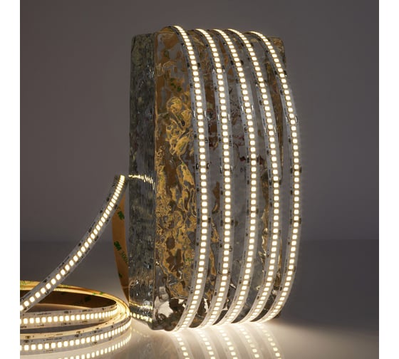 Светодиодная лента LEDS POWER 2835 240/м (22Вт/м) 24В теплая, серия ПРО140 00 5270 1