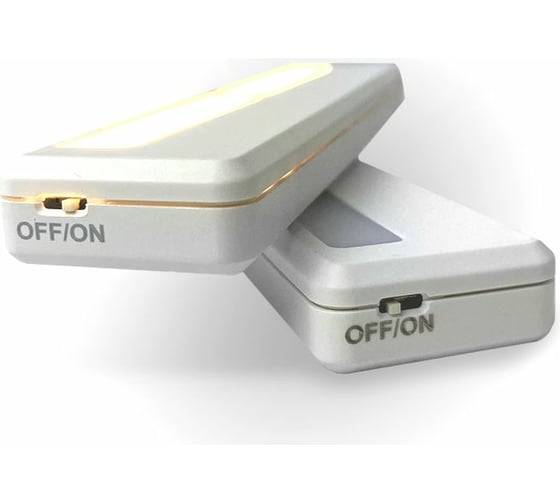 Подсветка ГЕЛЕОС M7, MicroUSB, 118х29мм, магнитный выключатель, 2шт/упаковка LED-M7