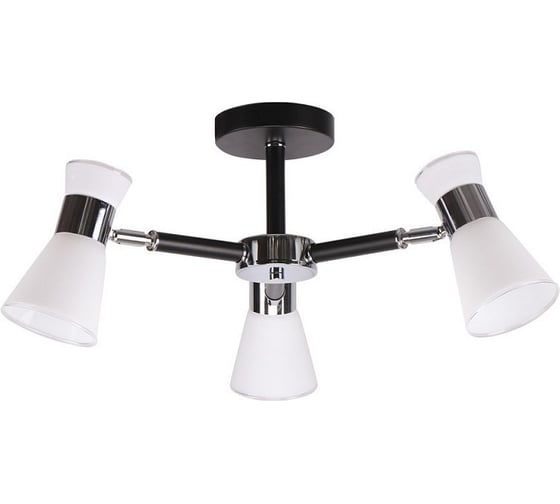 Люстра IMEX подвесная MD. 6559-3-S CH+BK 1