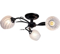 Люстра IMEX потолочная 3*60Вт Е27 MD.0509-3-S BK+CH