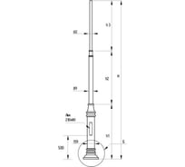 Опора АСТЗ HEAVY OF3.159/89/57.50.IR 8103 057 50 02 001