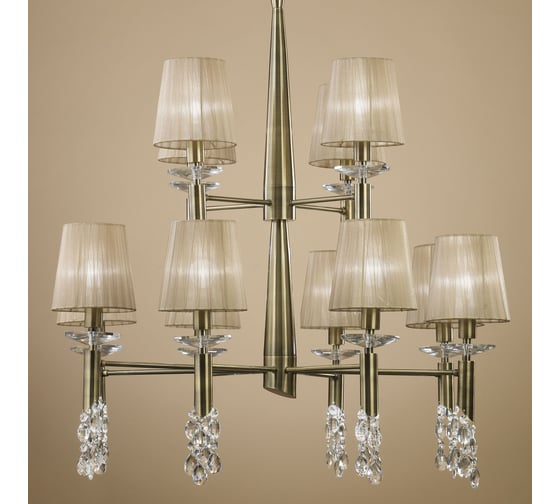 Подвесная люстра MANTRA TIFFANY 3870