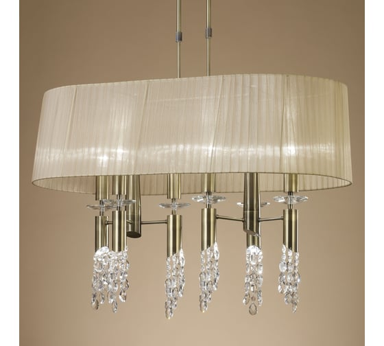 Подвесная люстра MANTRA TIFFANY 3873