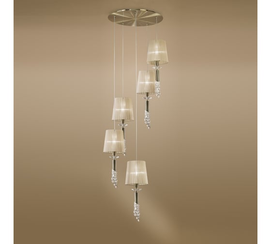 Подвесная люстра MANTRA TIFFANY 3877