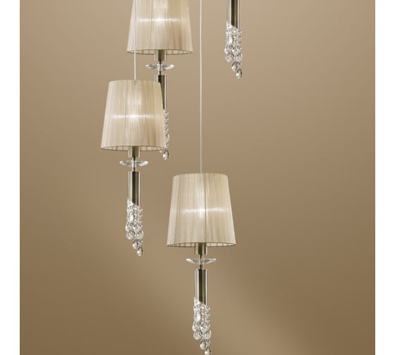 Подвесная люстра MANTRA TIFFANY 3877