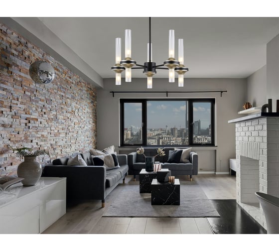 Люстра Ambrella Light на штанге HIGH LIGHT LH55351