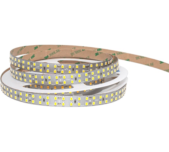 Светодиодная лента LEDS POWER двухрядная 2835 240/м (22Вт/м), 24В нейтральная, серия ПРО200 00 8936