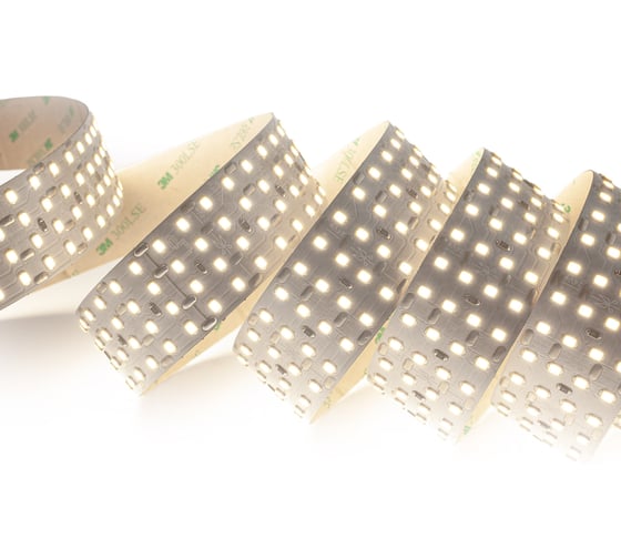 Светодиодная лента LEDS POWER четырехрядная 2835 448/м (47Вт/м), 24В нейтральная, серия ПР200 00 9100