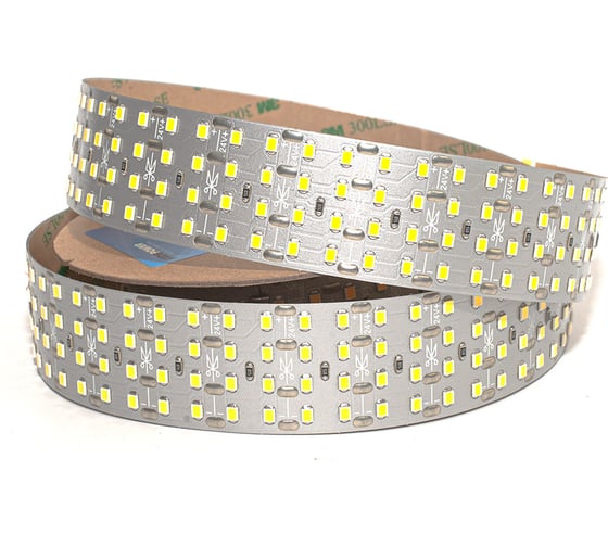 Светодиодная лента LEDS POWER четырехрядная 2835 448/м (47Вт/м), 24В нейтральная, серия ПР200 00 9100
