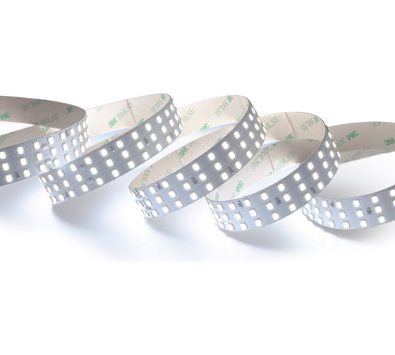Светодиодная лента LEDS POWER трехрядная 2835 336/м (31Вт/м), 24В холодная, серия ПРО200 00 9094