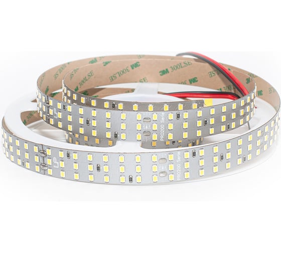 Светодиодная лента LEDS POWER трехрядная 2835 336/м (31Вт/м), 24В холодная, серия ПРО200 00 9094