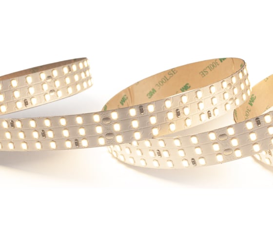 Светодиодная лента LEDS POWER трехрядная 2835 336/м (31Вт/м), 24В теплая, серия ПРО200 00 9087 1