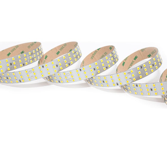Светодиодная лента LEDS POWER трехрядная 2835 336/м (31Вт/м), 24В теплая, серия ПРО200 00 9087