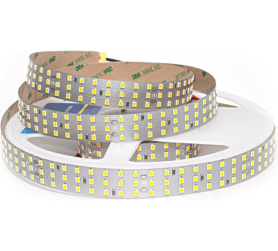 Светодиодная лента LEDS POWER трехрядная 2835 336/м (31Вт/м), 24В теплая, серия ПРО200 00 9087
