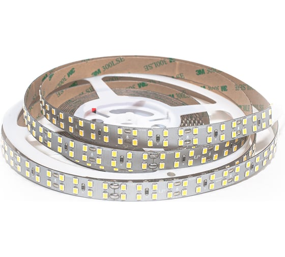 Светодиодная лента LEDS POWER двухрядная 2835 240/м (22Вт/м), 24В холодная, серия ПРО200 9063