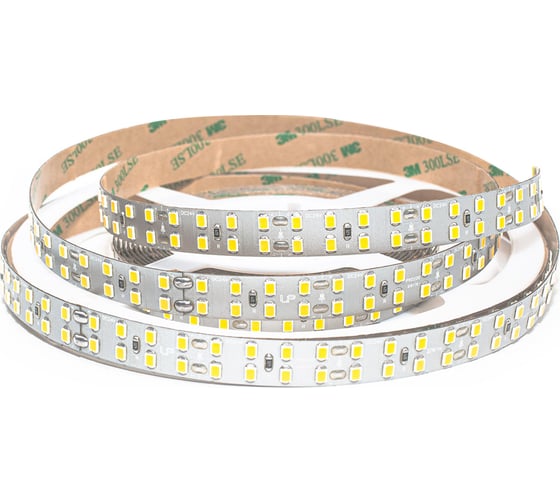 Светодиодная лента LEDS POWER двухрядная 2835 240/м (22Вт/м), 24В теплая, серия ПРО200 00 9056