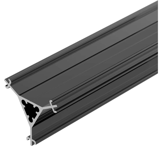 Профиль Arlight ROUND-D36-360-2500 ANOD BLACK 2,5м 050250 1