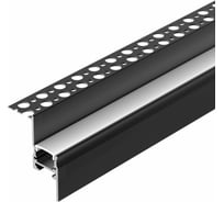 Профиль Arlight ARH-СEIL-S14-SHADOW-2000 BLACK 2м 047183