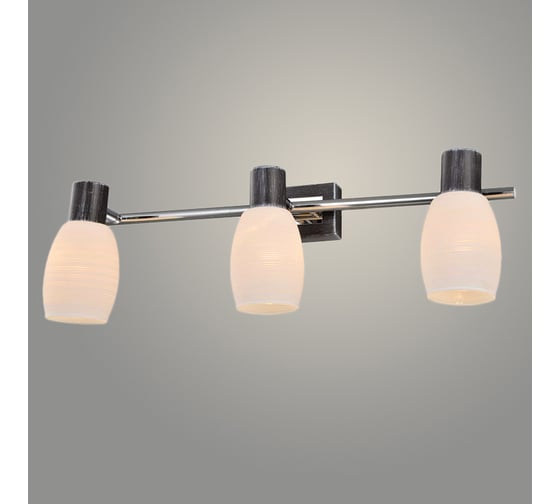 Спот РОСТОК 14951/3 GREY+CR серый/хром 3x40W E14 h100, WAN23 988033870