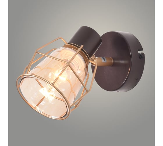 Спот РОСТОК 23090023/1 COF+SGD кофе/шампань 1x40W E14 h150, XLD23 988367712