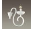 Бра ODEON LIGHT, E14 40W ZEFIRO 3932/1W 2