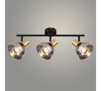Спот РОСТОК 23090030/3 BK+AB черный/бронза 3x40W E14 h160, XLD23 988367746