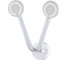 Бра ODEON LIGHT, акрил LED 20W BUTTONS 3862/20WL 1