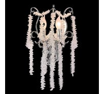 Бра РОСТОК 3556/2W CR хром/хрусталь 2x40W E14 h350, MIX23 988371922