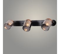 Спот РОСТОК 23090026/3 BK+FGD черный/золото 3x40W E27 h230, XLD23 988367740