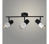 Спот РОСТОК 23210/3B BK+WT черный/белый 3x25W GU10 h130, WAN23 988367612