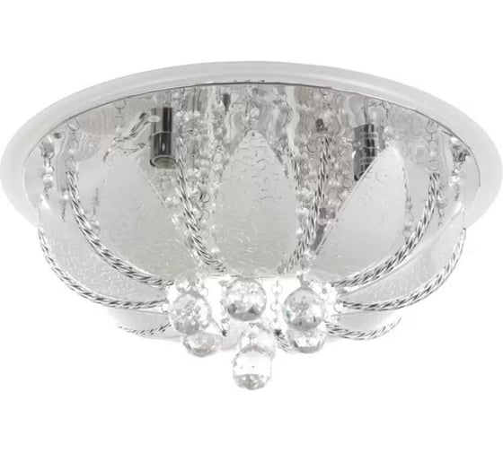 Люстра РОСТОК 55825/500 CR хром 5x40W E14 LED-WT+BLUE ПДУ d500 h250, SDA23 988367007