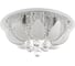 Люстра РОСТОК 55825/500 CR хром 5x40W E14 LED-WT+BLUE ПДУ d500 h250, SDA23 988367007 1