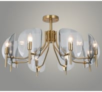 Люстра РОСТОК 74533/8 BR латунь 8x40W E14 d810 GAN22 988025029