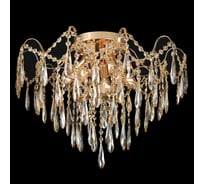 Люстра РОСТОК A009/500 FGDG золото/янтарный хрусталь 5x60W E14 d500 h450, MIX23 988372749