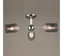 Люстра РОСТОК A3669/3 CR+WT хром/белый 3x60W E27 h250, QH21 988010506