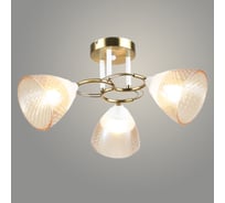 Люстра РОСТОК K2245/3 COP+WT медь/белый 3x60W E27 d480 h240, QH24 988385356