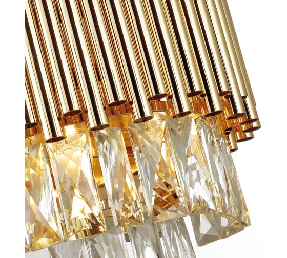 Бра ODEON LIGHT, металл хрусталь E14 2х40W PALLADA 4120/2W