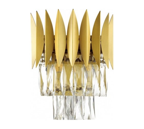 Бра ODEON LIGHT, металл хрусталь E14 2х40W VALETTA 4124/2W